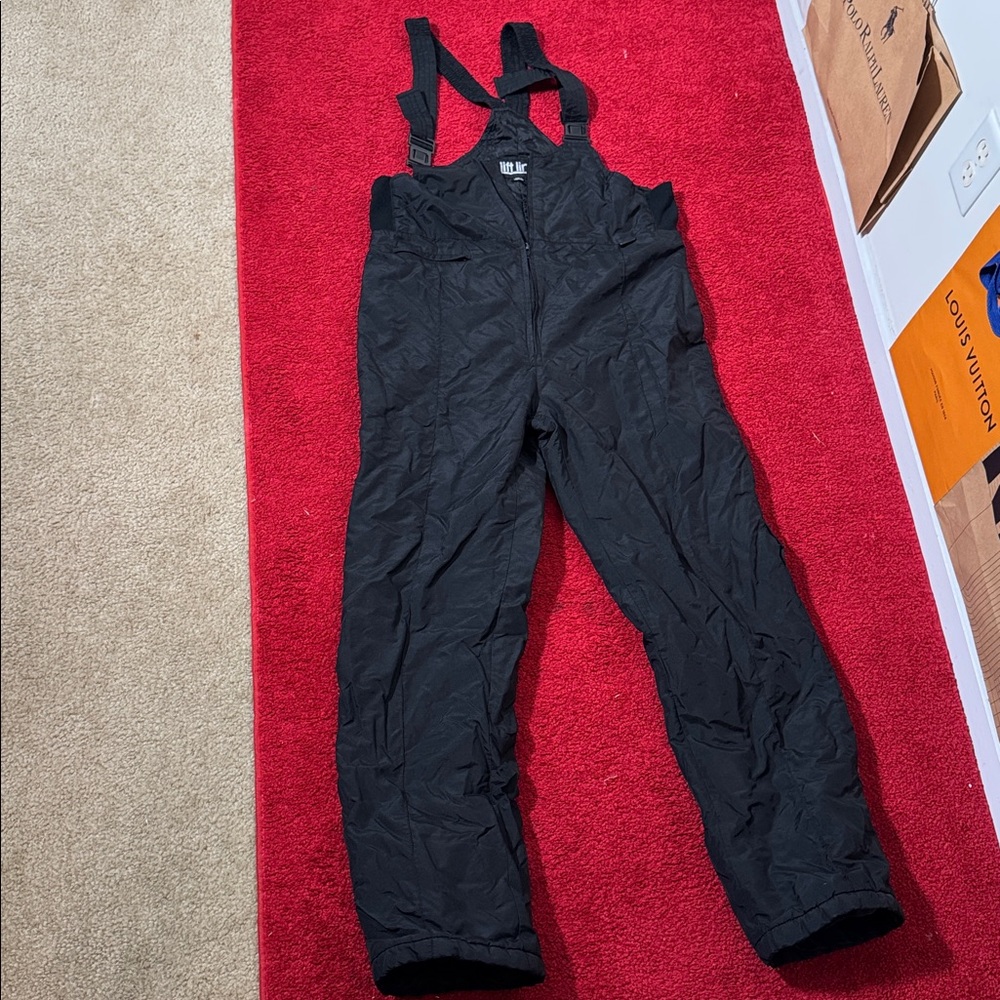 Men's Black Ski & Snowboard Bib